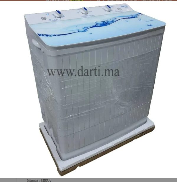 SIERA XPB1050 – Machine à laver semi-automatique 10 kg